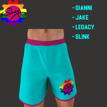 Second Life Marketplace Shay Gear Logo Training Shorts